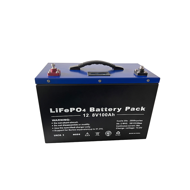 12V 100Ah Deep Cycle LiFePO4 Battery 12.8V 100Ah LiFePO4 battery pack