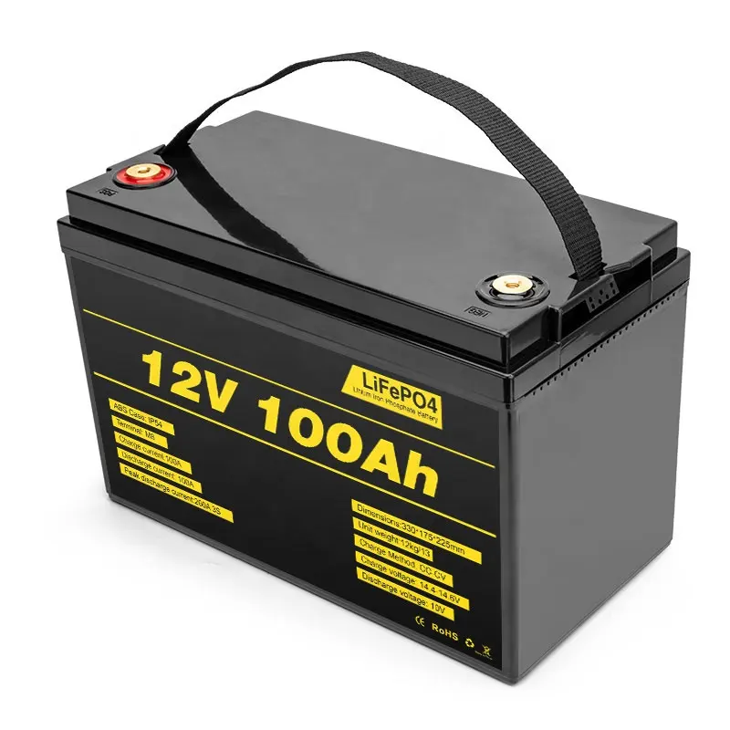 LiFePO₄ Battery Solutions for Global Energy Storage 12V 100Ah deep cycle LiFePO4 battery