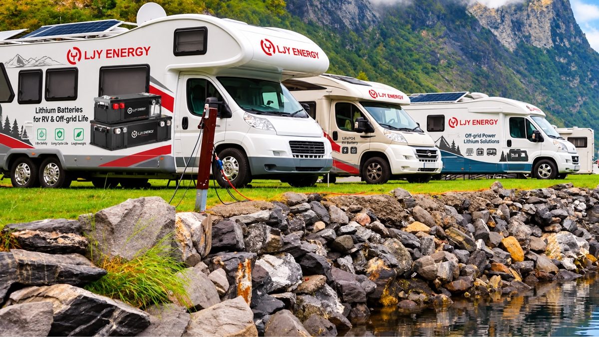 RV Battery Solutions LJY Energy lithium batteries for RV and off-grid life