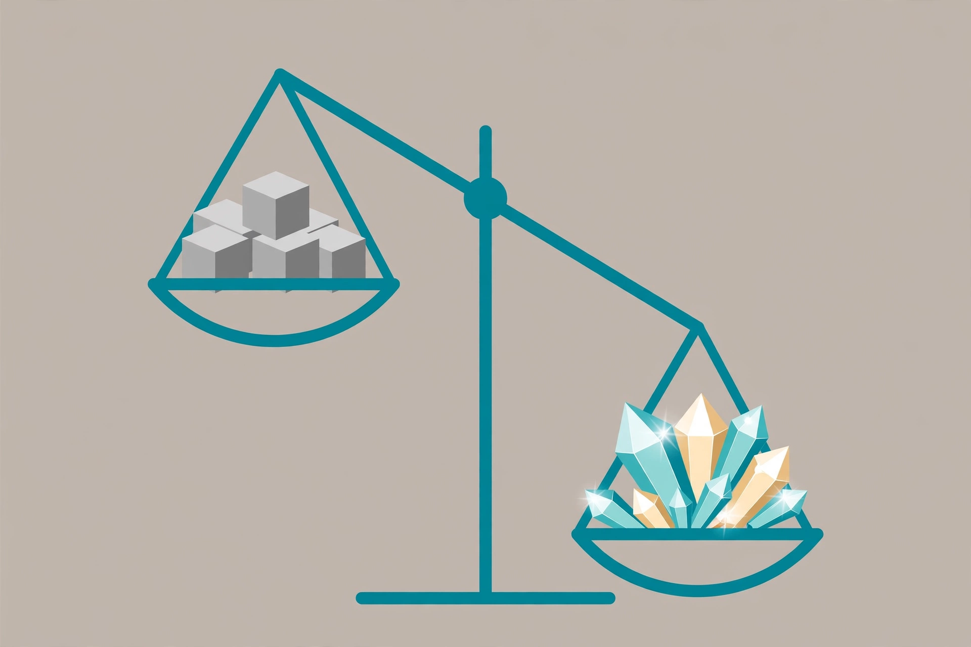 Conceptual illustration: cathode material cost comparison